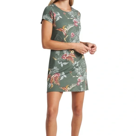 sage green t shirt dress Una Dress (Satin Crepe) Sicilian Olive – Juliette Hogan